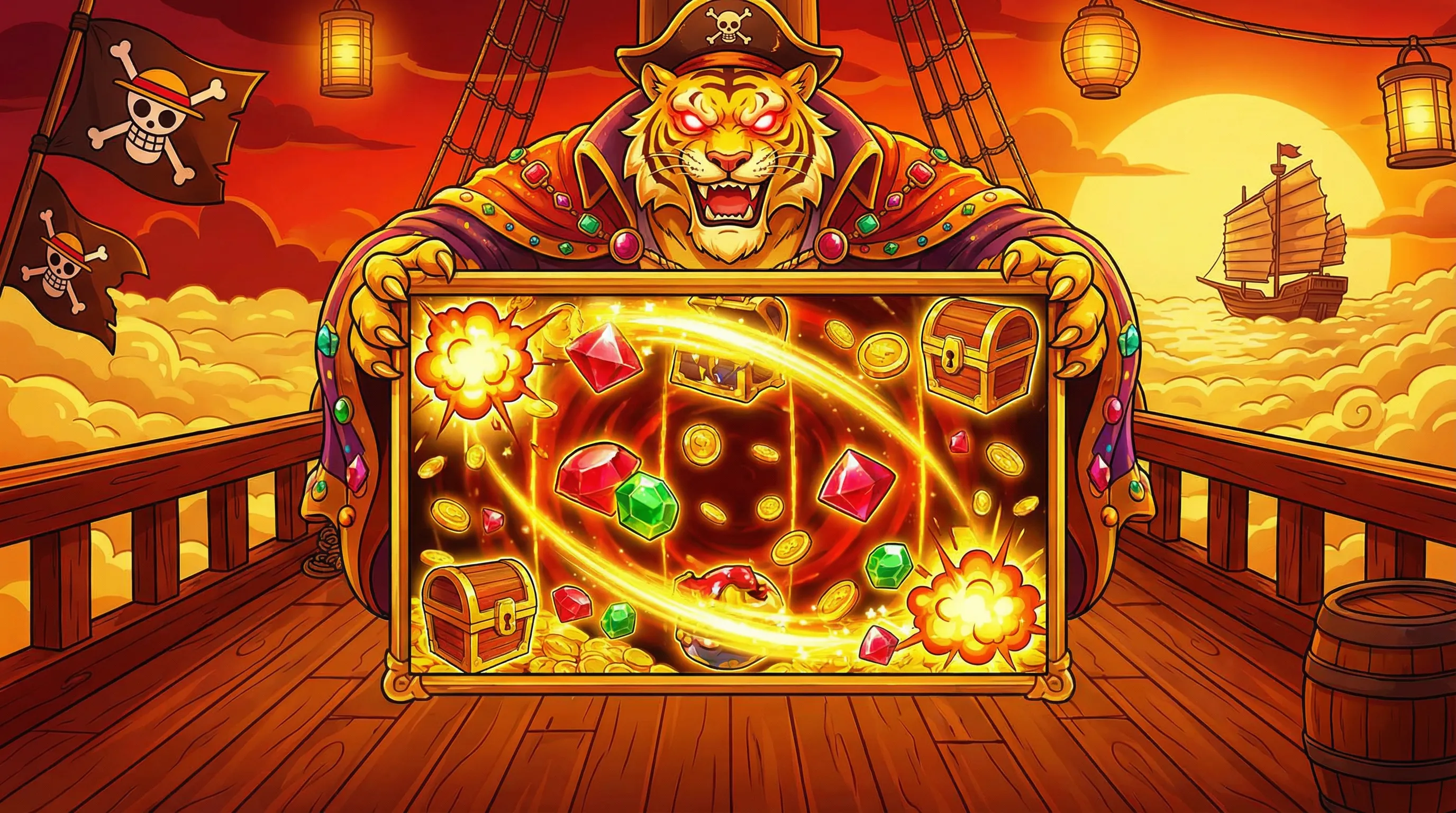 Fortune Tiger - Slot do tigre da fortuna com tesouros